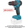 KATSU FIT-BAT 21V Taladro Percutor Inalámbrico Brushless, Motor sin Escobillas, Mini Taladro Atornillador con 10mm Portabrocas