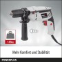 Taladro Percutor Eléctrico con cable Powerplus POWC10200 600w