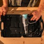 Cecotec Pistola de Calor Hell Gun 7500 Full Equip. 2000W, Calentamiento Ultrarrápido, 4 Cabezales, Manos Libres, Temperatura