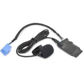 BlueMusic Interfaz audio manos libres Bluetooth compatible con Alfa Romeo 147 156 159 Mito Giulietta Brera GT Spider - FIAT 500
