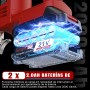 SundpeyPRO Clavadora a Batería 21V - 2 en 1 Clavadora Electrica de Clavos con 2 x 2.0Ah Baterías, 180 Clavos/min, Grapadora
