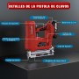 SundpeyPRO Clavadora a Batería 21V - 2 en 1 Clavadora Electrica de Clavos con 2 x 2.0Ah Baterías, 180 Clavos/min, Grapadora