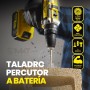 MAKTUL Taladro Percutor a Batería Potente 2x4000mAh 20V Destornillador Atornillador Eléctrico Multifunción Inalámbrico con