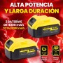 MAKTUL Taladro Percutor a Batería Potente 2x4000mAh 20V Destornillador Atornillador Eléctrico Multifunción Inalámbrico con