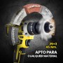 MAKTUL Taladro Percutor a Batería Potente 2x4000mAh 20V Destornillador Atornillador Eléctrico Multifunción Inalámbrico con