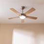 Cecotec EnergySilence Aero 480 Ceiling Fan with Remote Control and Light, 65 W, Diameter 106 cm, 3 Reversible Blades, 3 Speeds,