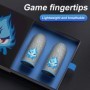 1 par de cubiertas para dedos adecuadas para juegos móviles PUBG, cubi