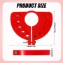 Afilador de Brocas, Amoladora Angular Multifuncional 1,5cm Grosor Afilador Brocas para Todos Los Modelos Brocas Diez Orificios