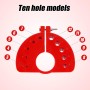 Afilador de Brocas, Amoladora Angular Multifuncional 1,5cm Grosor Afilador Brocas para Todos Los Modelos Brocas Diez Orificios