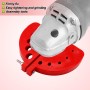 Afilador de Brocas, Amoladora Angular Multifuncional 1,5cm Grosor Afilador Brocas para Todos Los Modelos Brocas Diez Orificios
