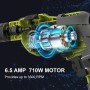 Taladro de martillo, taladro de impacto eléctrico con cable de 710 W, portabrocas de metal de 13 mm, 0-3300 RPM, potente taladro