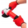Delphi Tools - Amoladora angular (1500 W, 125 mm, regulación de velocidad, maletín, discos de corte y accesorios, arranque