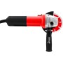 Delphi Tools - Amoladora angular (1500 W, 125 mm, regulación de velocidad, maletín, discos de corte y accesorios, arranque