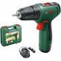 Bosch taladro/atornillador a batería EasyDrill 1200 (batería de 2,0 Ah, sistema de 12 V, juego de brocas y puntas de atornillar,
