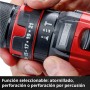 Einhell Taladro percutor con batería TE-CD 18/44 Li-i Power X-Change (18V, 44 Nm, función de perforación por percusión,