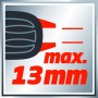 Einhell Taladro de impacto con cable - TH-ID 1000 E. 1010W, velocidad 0-3000 1/min, velocidad de soplado 0-48000 1/min. Mmango