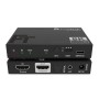 FeinTech AX210 Extractor de Audio HDMI 2.1 4K 120Hz 8K VRR ALLM, HDMI a Audio (Óptico Toslink 5.1 + AUX Estéreo), Soporte CEC y