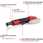Atornillador de carraca con batería TE-RW 18/60 Li-Solo Power X-Change de Einhell (18 V, 60 Nm, portaherramientas de 3/8",