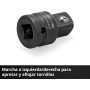 Atornillador de carraca con batería TE-RW 18/60 Li-Solo Power X-Change de Einhell (18 V, 60 Nm, portaherramientas de 3/8",