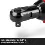Atornillador de carraca con batería TE-RW 18/60 Li-Solo Power X-Change de Einhell (18 V, 60 Nm, portaherramientas de 3/8",