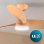 Cecotec Ventilador de Techo con Luz EnergySilence Aero 3050 Pink. 35 W, Motor DC, Diámetro 36” con luz LED, Mando a distancia,