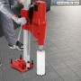 Taladro de diamante con motor de cobre de 4250 W, diámetro de perforación: 255 mm, profundidad de perforación: 1 m, para