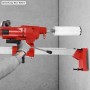 Taladro de diamante con motor de cobre de 4250 W, diámetro de perforación: 255 mm, profundidad de perforación: 1 m, para