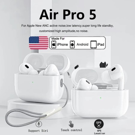 Apple original airpods Pro 5 TWS Max auriculares inalámbricos Bluetoot