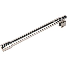 Barra de soporte para mampara de ducha de acero inoxidable, ajustable 600 mm a 800 mm, 25 mm, compatible con cristal de 8 mm a