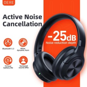 Auriculares inalámbricos QERE E80 auriculares bluetooth 5,3 ANC cancel