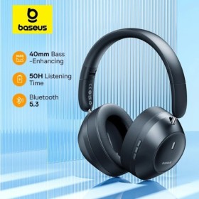 Baseus Bass 30 Max auriculares inalámbricos Bluetooth 5,3 sobre auricu