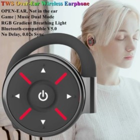 Auriculares inalámbricos por encima de la oreja TWS, compatibles con B