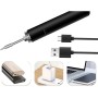 Asyduey Soldador USB con Carga, Soldador Eléctrico USB, Batería de Litio 18650, Cambio de Temperatura de Trabajo de Tercera