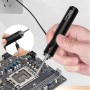Asyduey Soldador USB con Carga, Soldador Eléctrico USB, Batería de Litio 18650, Cambio de Temperatura de Trabajo de Tercera