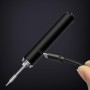 Asyduey Soldador USB con Carga, Soldador Eléctrico USB, Batería de Litio 18650, Cambio de Temperatura de Trabajo de Tercera