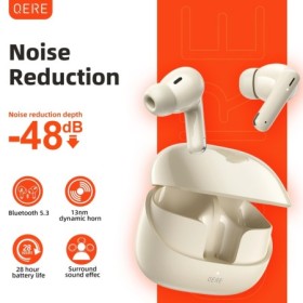 Auriculares inalámbricos, QERE E38, NUEVO TWS Bluetooth 5,3, micrófono