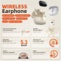 Auriculares inalámbricos, QERE E38, NUEVO TWS Bluetooth 5,3, micrófono