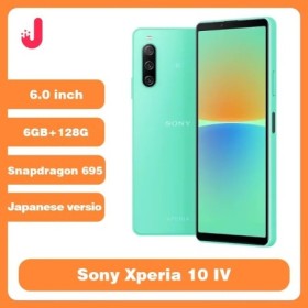 Teléfono inteligente Original Sony Xperia 10 IV 6,0 "5G Snapdragon 695