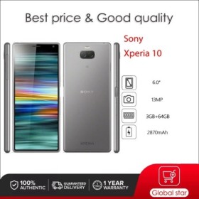 Sony-teléfono inteligente Xperia 10 4G I3113 I3123, Original, desbloqu