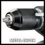 Einhell Taladro de percusión RT-ID 65/1 (650 W, 0-3000 rpm, frecuencia de impacto 0-48000 cps / min, capacidad de perforación