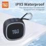 T&G 659 Altavoz Bluetooh Portátil Potente, Sonido Subwoofer y Diseño C