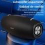 Altavoz inalámbrico Zealot S67 con correa para el hombro, al aire libr