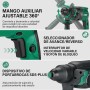 Taladro Percutor con cable SDS Plus 950W STANEW, Martillo perforador con 0-1150RPM/5100BPM con 4 funciones y embrague de
