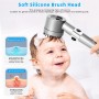 Alcachofa de ducha con 6 filtros, ducha de mano de alta presión con sistema de filtración de 15 capas, ahorro de agua, cabezal