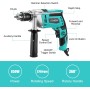 STANEW Taladro de Impacto con cable, 850 W,Mango Giratorio de 360 °, Boquilla de Perforación, Tamaño 0-13 mm, Para Cemento,