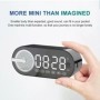  Reloj despertador con Radio y carga USB, altavoz portátil RGB con Blu