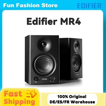 Edifier MR4 2.0 Altavoces Monitor de estudio 42W RMS Amplificador Clas