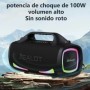 Altavoz inalámbrico Zealot S79 de 100 W, altavoz de subwoofer portátil