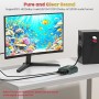 HDMI Audio Extractor 4K,Adaptador Audio HDMI 3.5 mm Estéreo+Salida de Audio L/R,HDMi Splitter Admite 3D,1080P,Dolby