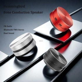 Altavoz de conducción ósea 2025, Compatible con Bluetooth, TWS, sonido